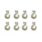 Tie 4 Safe G70 5/16" Clevis Slip Hook Flatbed Truck Trailer Transport Tow Chain Hook, 10PK FH407-516-10 - alternate 2